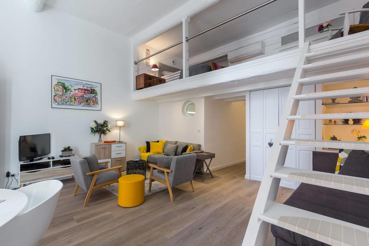 Barillerie - Loft Moderne, Face Mer, Vieux-Nice. Екстер'єр фото